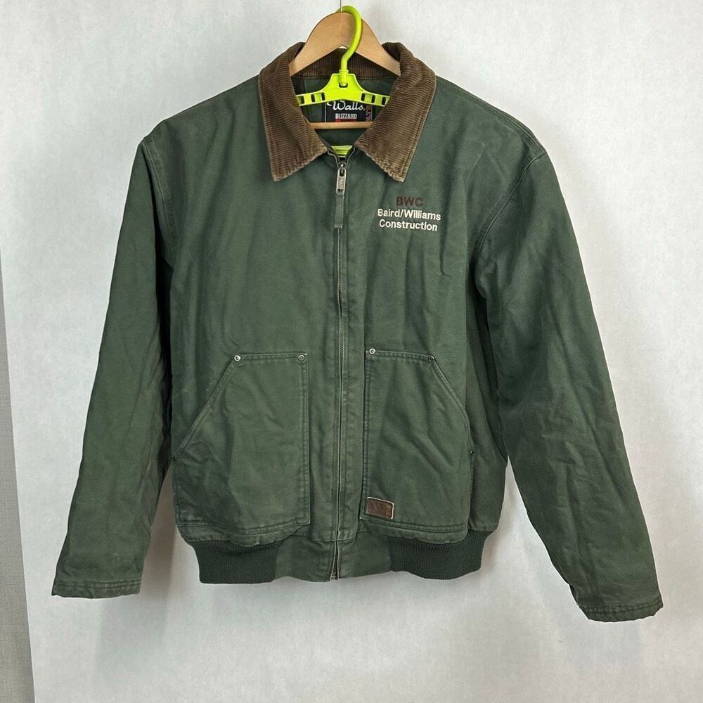 Vtg Walls Blizzard-Pruf Ultra Coat Mens Sz 3XL Dark Green Work Barn Ranch Farm